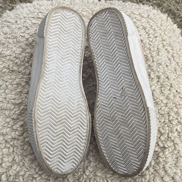 Asos‎ Design Women's Lace Up Embroidered Platform Canvas Sneaker Shoes Pale Pink - Picture 5 of 8